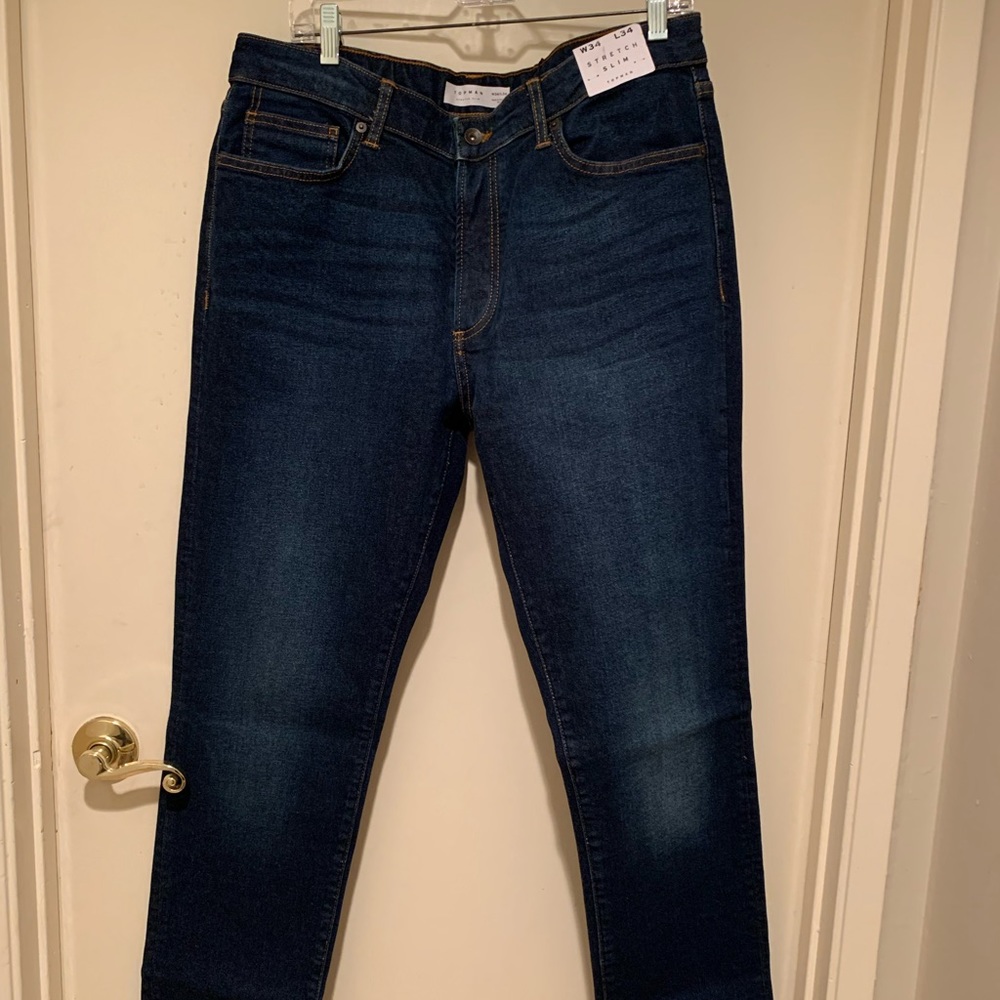 Top Man Stretch Slim jeans NWT